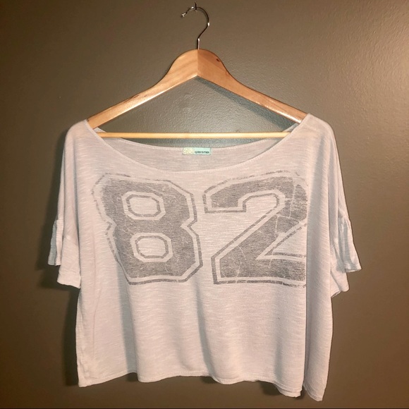 Oversized cropped tee - Picture 2 of 5